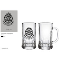 Taza de cerveza de vaso de vidrio Taza de cerveza de vidrio Kb-Hn03590